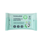 Tickless Citronella Dog Wipe - Hyönteispyyhe koirille 20kpl