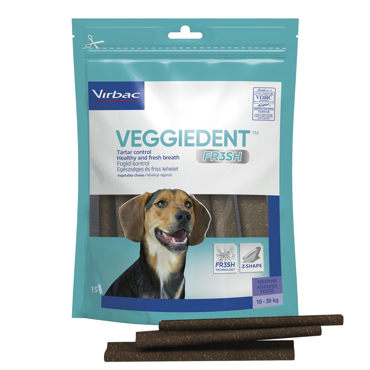Virbac VeggieDent purupalat koiralle 10-30 kg