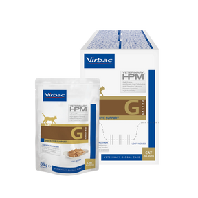 Virbac Veterinary HPM Cat Digestive Support yhdistelmä 1,5 kg + 12 x 85 g