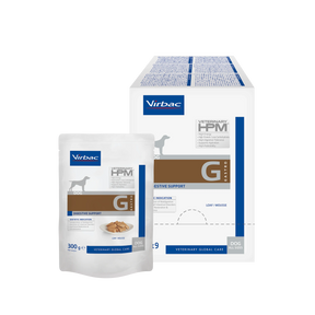 Virbac Veterinary HPM Digestive Support Dog yhdistelmä 1,5 kg + 9 x 300 g