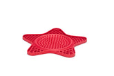 Beeztees LickMat Star nuolumatto punainen 24 x 20 cm