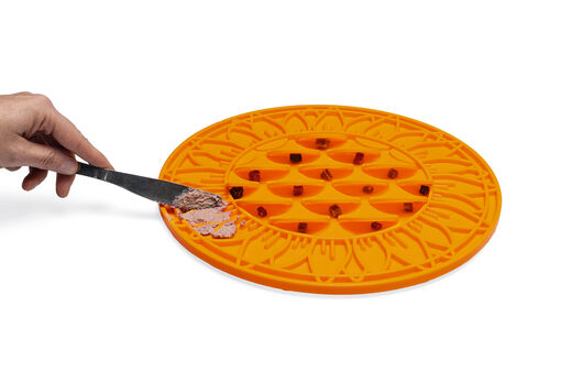 Beeztees LickMat Sunflower nuolumatto oranssi 30cm