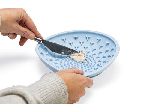 Beeztees LickMat Dish nuolumatto vaaleansininen 19cm