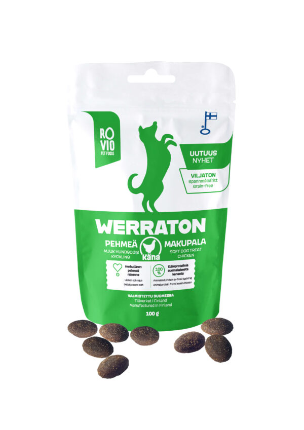 Werraton Kana pehmeä makupala 100 g PÄIVÄYSTARJOUS