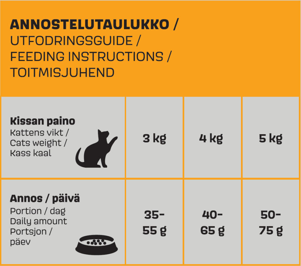 Werraton Viljaton kissanruoka 500 g