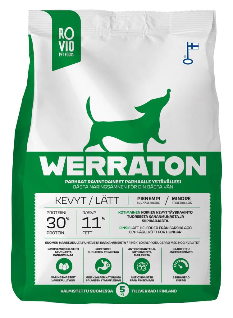 Werraton Kevyt koiranruoka