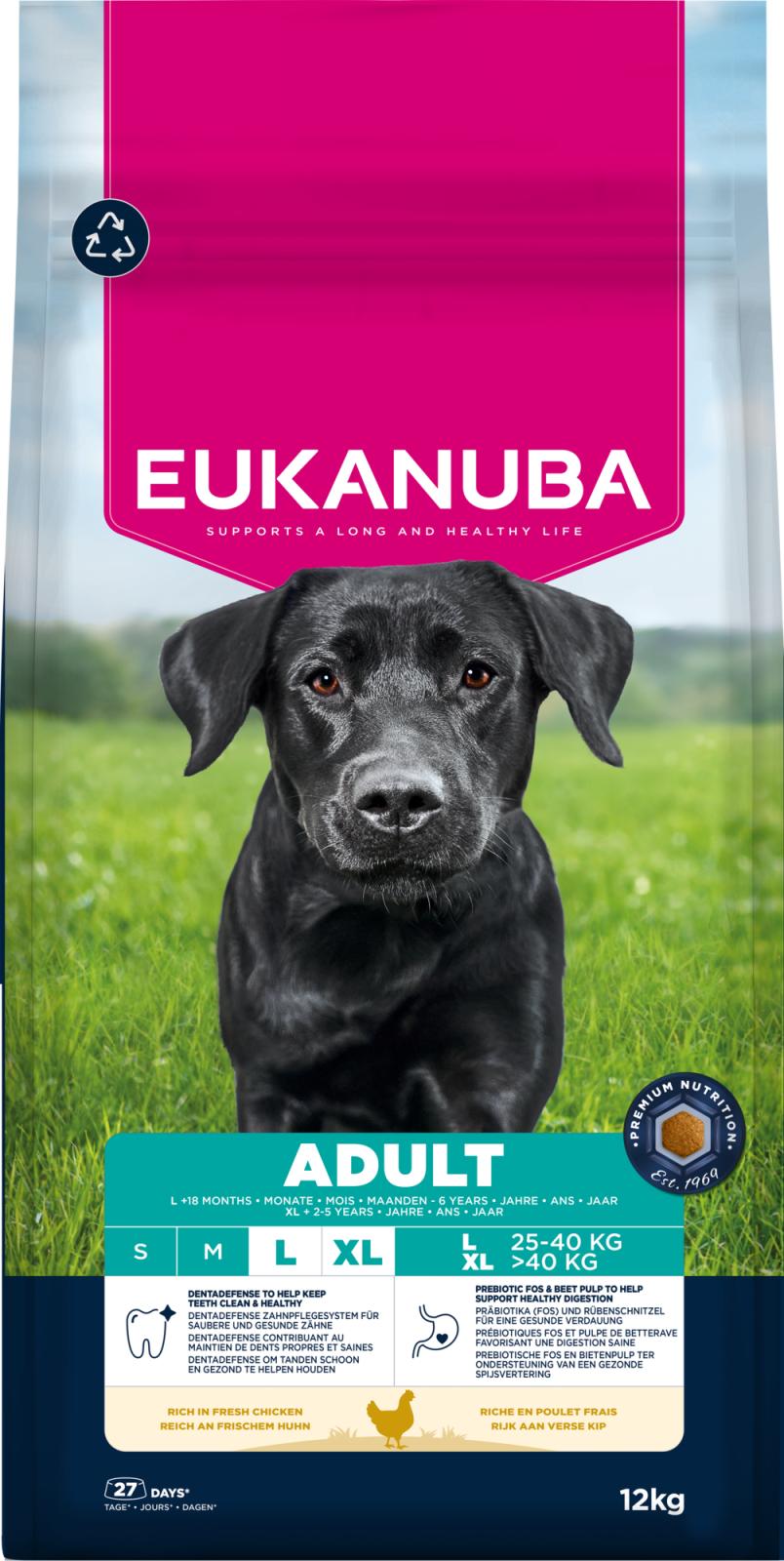 Eukanuba Adult Large Breed koiran kuivaruoka 12 kg
