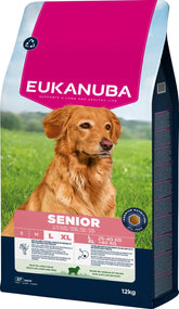 Eukanuba Senior Large Lamb & Rice koiran kuivaruoka 12 kg