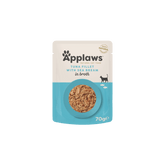 Applaws Kissa tonnikala & ahven annospussi 70 g MAISTELUPAKKAUS