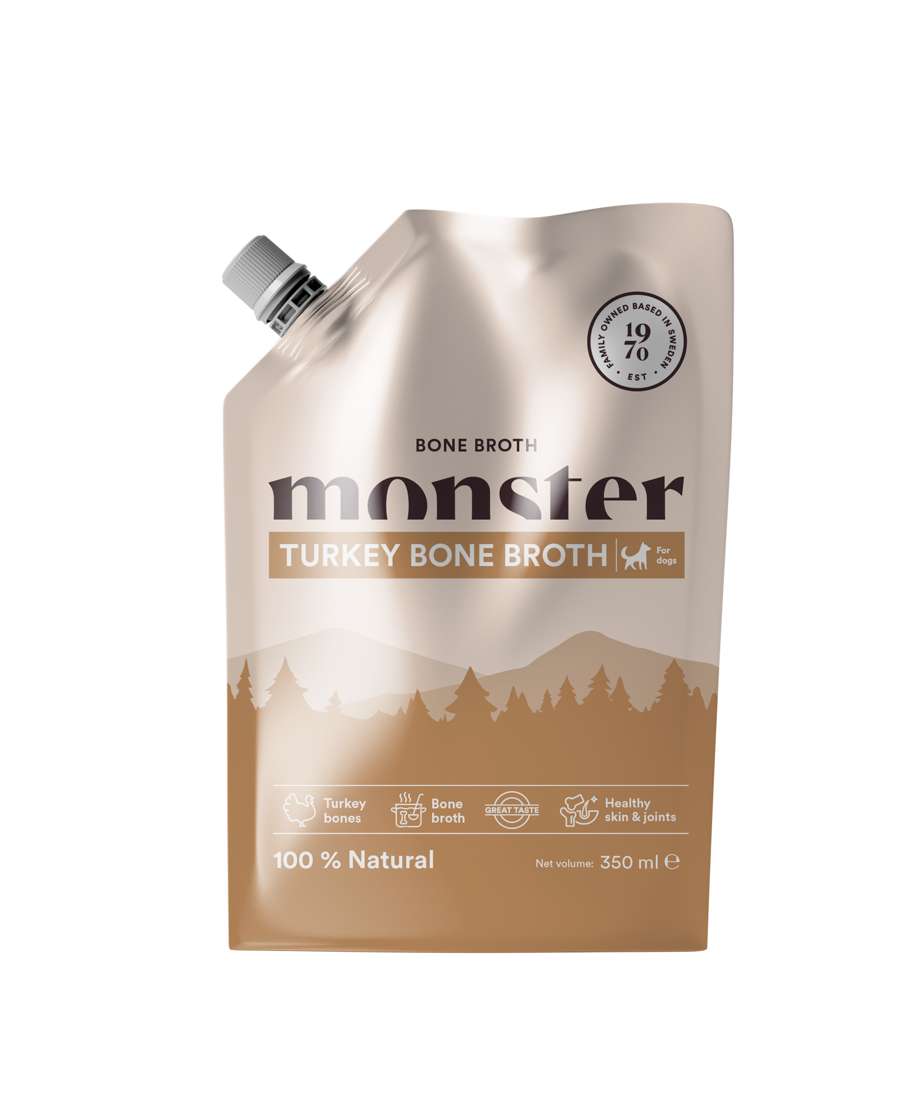 Monster Dog Bone Broth Turkey luuliemi koiralle