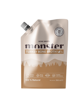 Monster Dog Bone Broth Turkey luuliemi koiralle