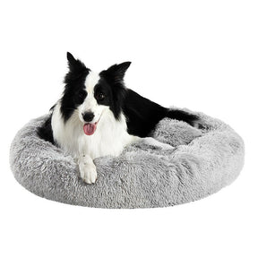 Brava Fluffy rauhoittava peti vaaleanharmaa koko L