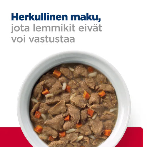 Hill's i/d Digestive Care Stress Mini with Chicken & Vegetables muhennos koiralle 156 g MAISTELUPAKKAUS