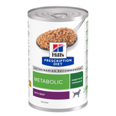 Hill's Metabolic with Beef koiralle 370 g MAISTELUPAKKAUS