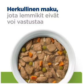 Hill's Metabolic Mini with Chicken & Vegetables muhennos koiralle 156 g MAISTELUPAKKAUS