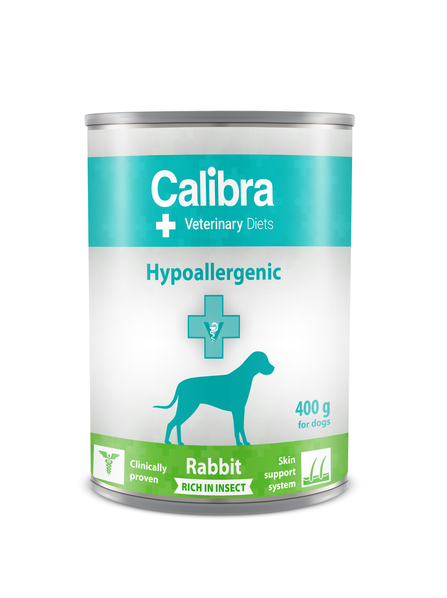 Calibra Veterinary Diet Dog Hypoallergenic Kani & Hyönteinen märkäruoka koiralle 6 x 400 g