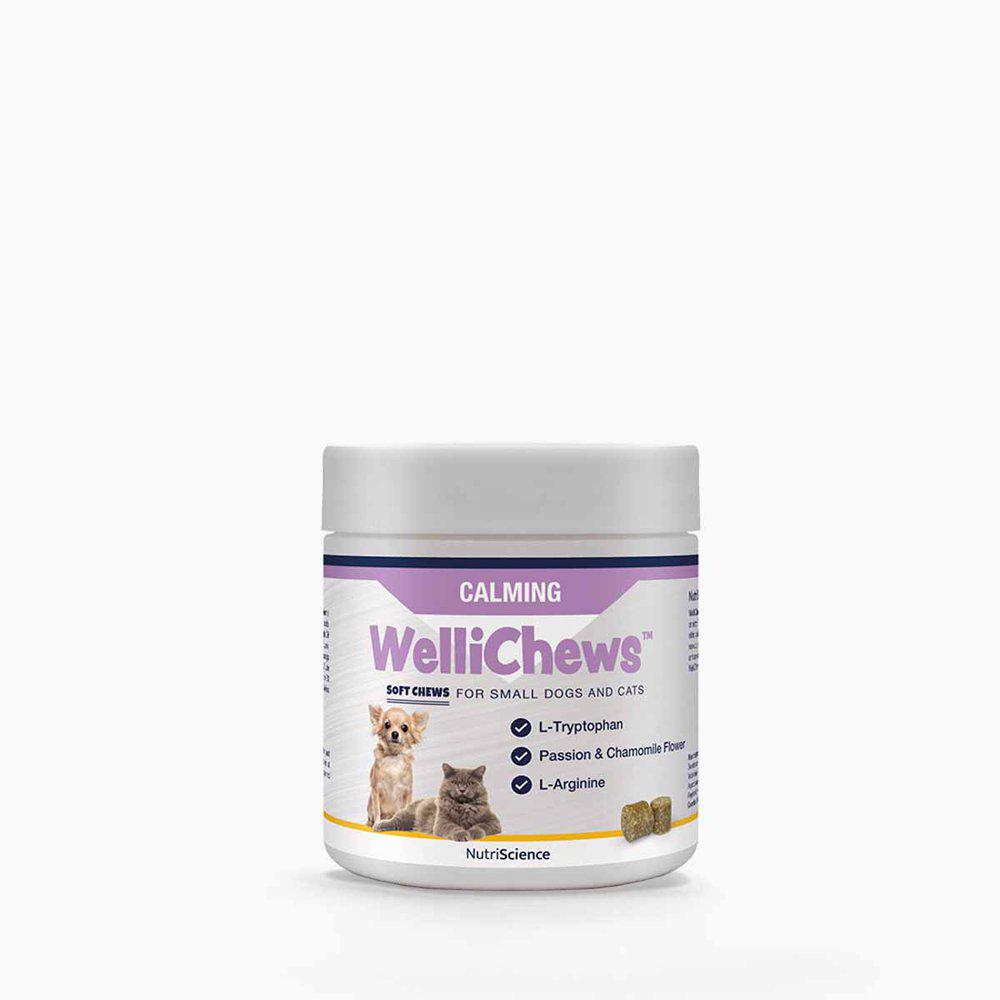 Wellichews Calming pienelle koiralle ja kissalle 120 kpl
