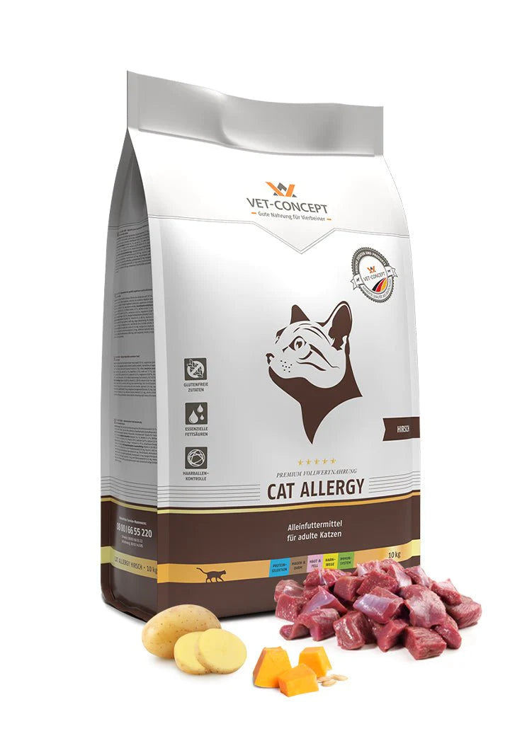 Vet Concept Cat Allergy Hirsch Peura kissalle