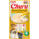 Churu tonnikala & juusto herkkutahna kissalle 4 x 14 g