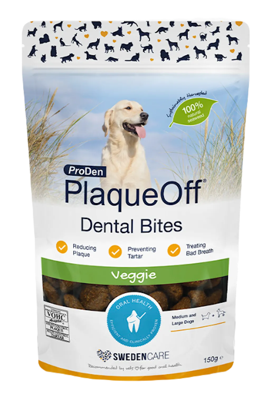 PlaqueOff Dental Bites koiralle