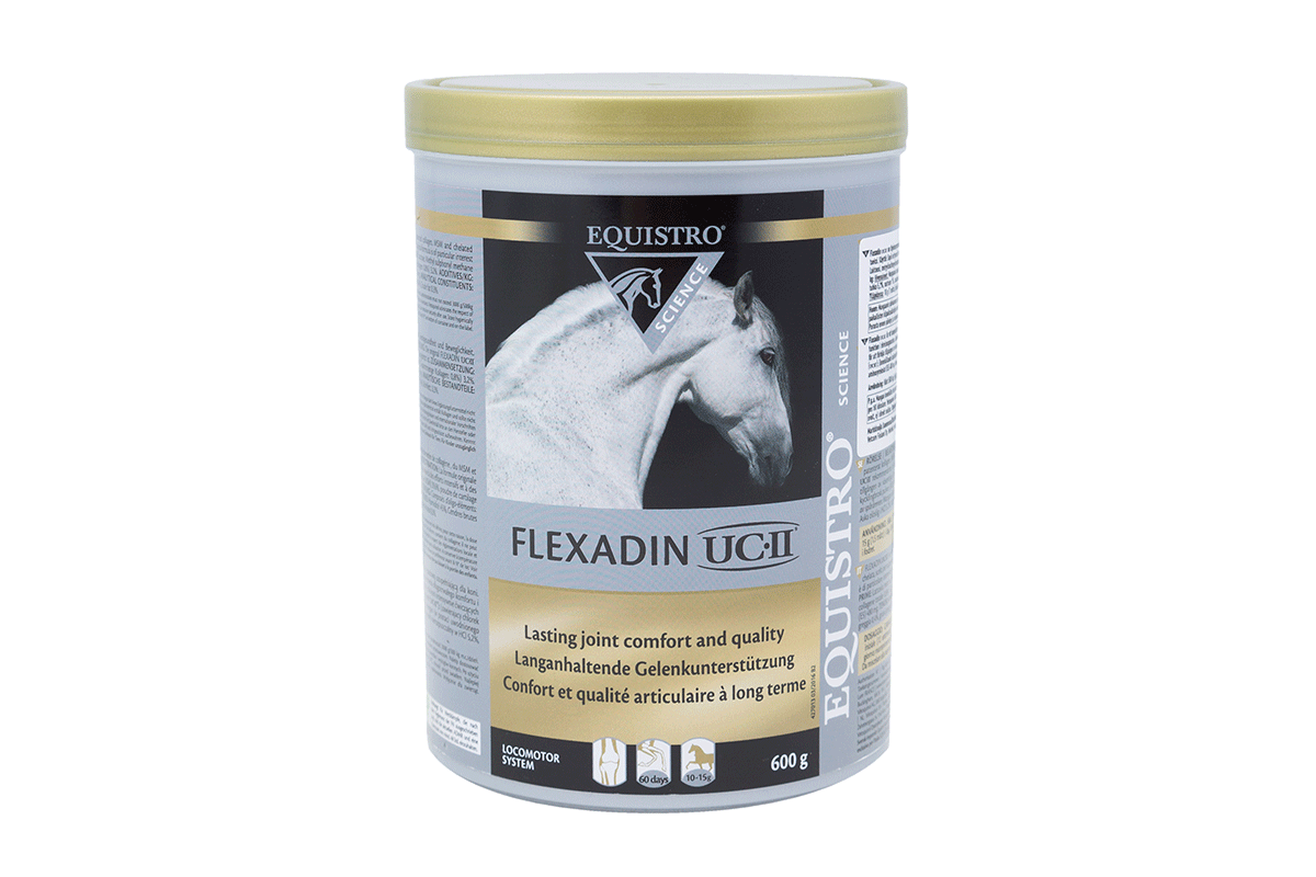 Equistro Flexadin UC II hevoselle 2 x 600 g TUPLAPAKKAUS