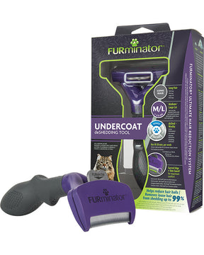 FURminator pitkäkarvaisille kissoille