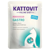 Kattovit Gastro Lohi & Riisi 24 x 85 g