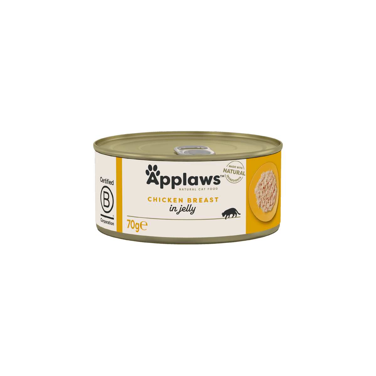Applaws Kissa kananrinta purkki 24 x 70 g