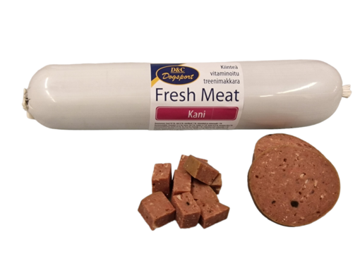 D&C Fresh Meat treenimakkara kani 20 x 400 g SÄÄSTÖPAKKAUS