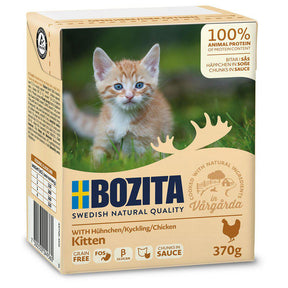 Bozita Kitten kanaa kastikkeessa kissalle