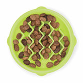 Catstages Kitty Slow Feeder ruokakuppi kissalle vihreä