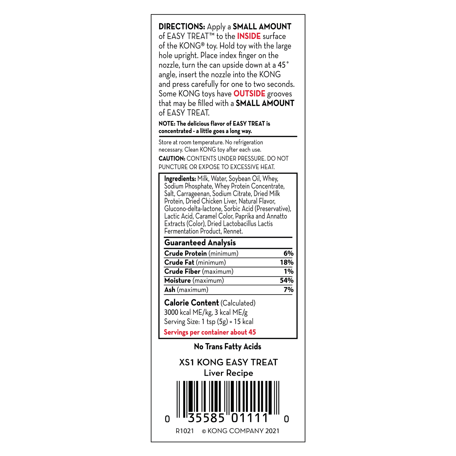 Kong Easy Treat maksanmakuinen 236 ml