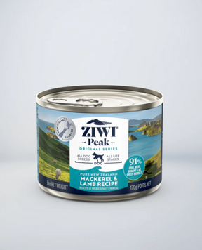 ZiwiPeak Makrilli ja Lammas Koiralle 170 g