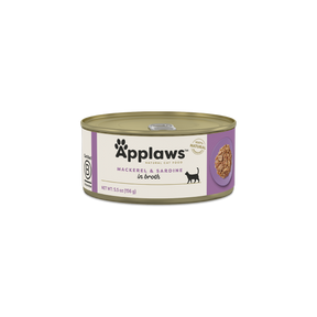 Applaws Kissa Makrilli & Sardiini purkki 24 x 70g