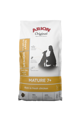 Arion Mature 7+ Medium & Large kana koiralle 12 kg