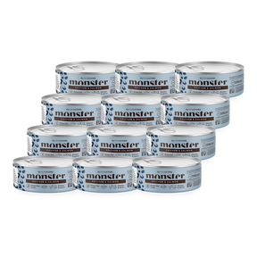 Monster Cat Adult Multi Protein Chicken-Salmon kissalle 12 x 100 g