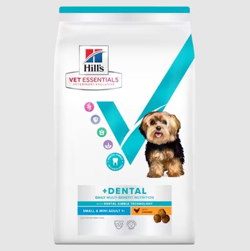 Hill's Vet Essentials Multi-Benefit + Dental Small & Mini Adult with Chicken koiralle 2 kg
