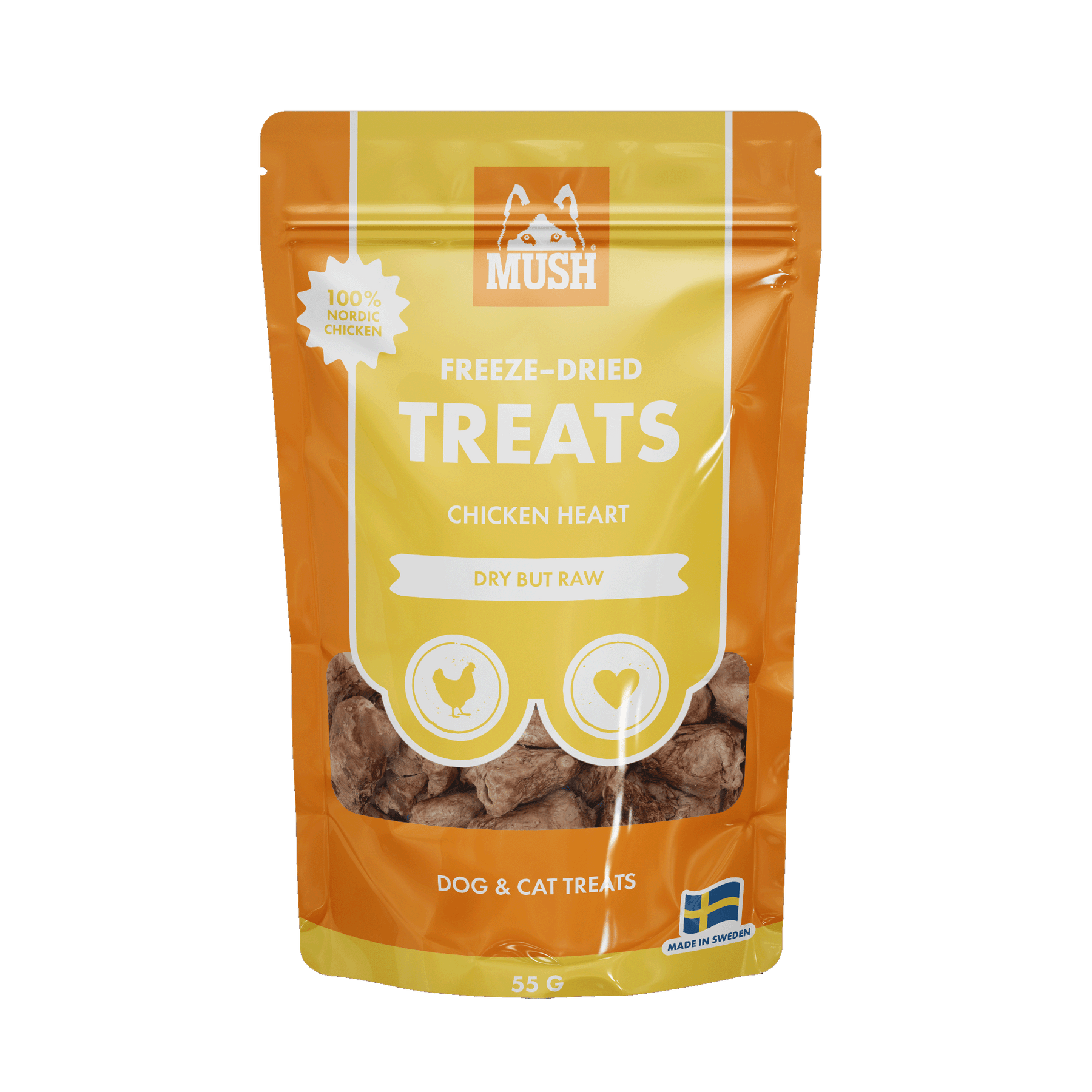 MUSH Freeze-dried kanansydän makupalat 50 g