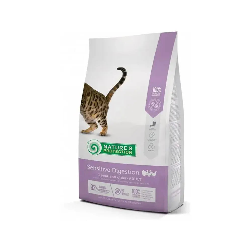 Nature's Protection Sensitive Digestion siipikarja kissalle 2 kg