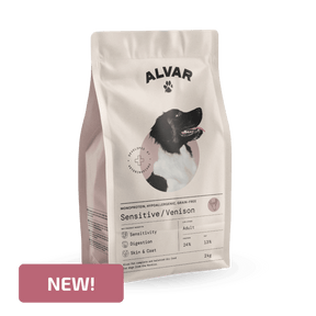 Alvar Pet Sensitive/Venison -kuivaruoka koirille