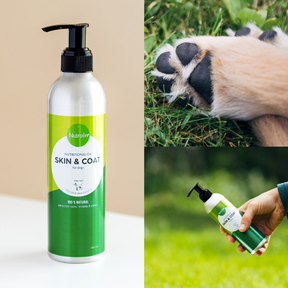 Nutrolin Skin & Coat pumppupullo koiralle 260 ml