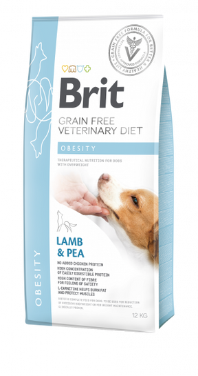 Brit Veterinary Diet Obesity Lamb & Pea koiralle