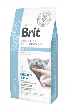 Brit Veterinary Diet Obesity Chicken & Pea kissalle