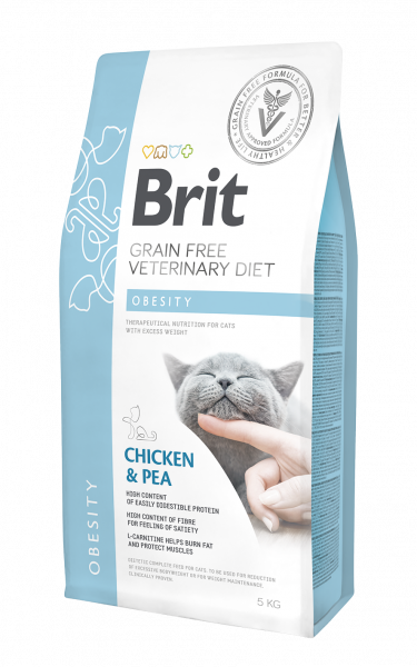 Brit Veterinary Diet Obesity Chicken & Pea kissalle