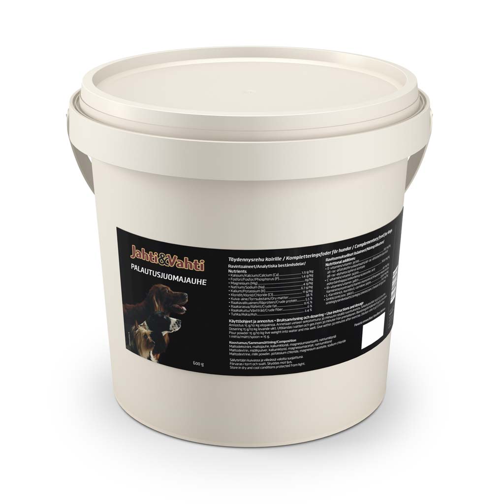 Jahti&Vahti Palautusjuomajauhe 600 g PÄIVÄYSTARJOUS