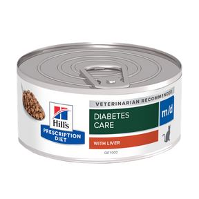 Hill's m/d Diabetes Care with Liver kissalle 156 g MAISTELUPAKKAUS