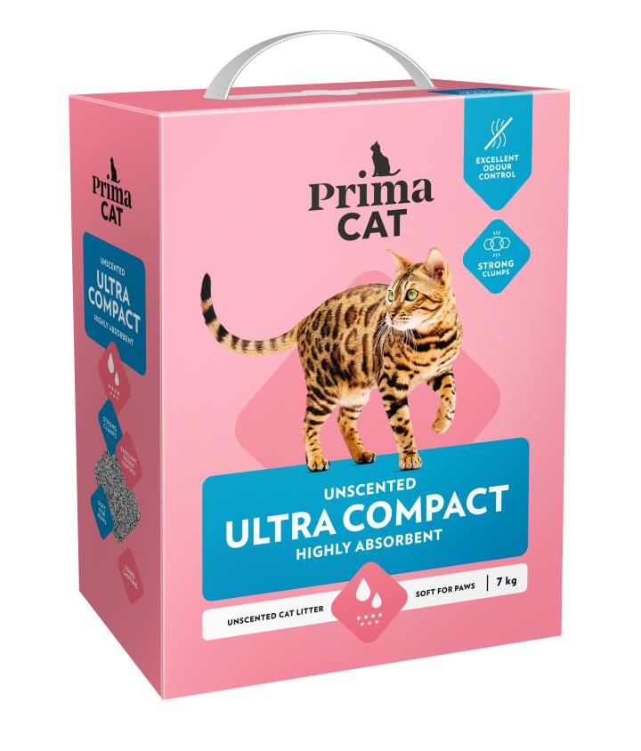 PrimaCat Ultra Compact Unscented kissanhiekka 7 kg