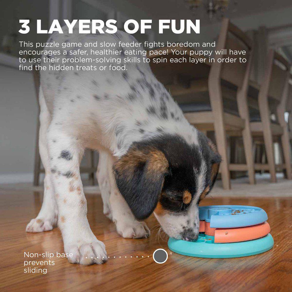 Nina Ottosson Puppy Lickin' Layers aktivointilelu koiranpennulle
