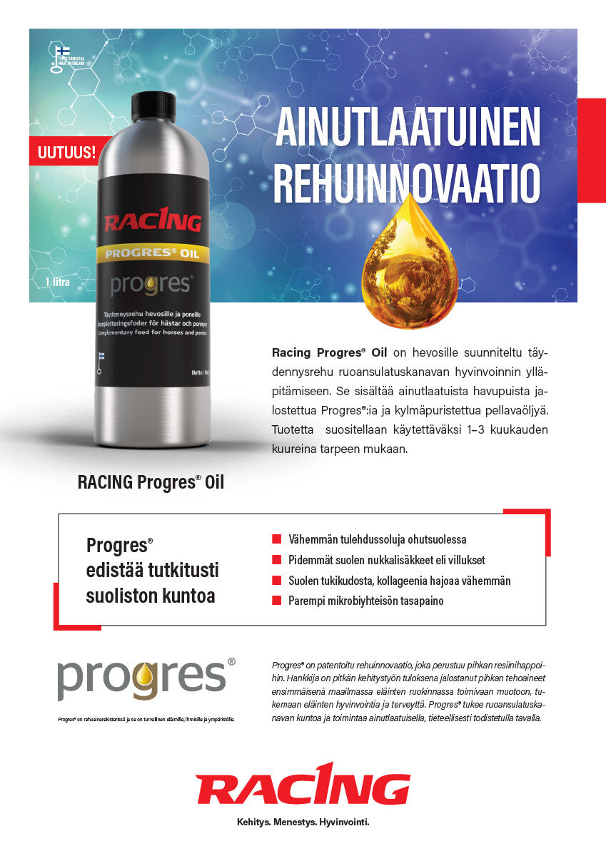 Racing Progres Oil 1 L PÄIVÄYSTARJOUS