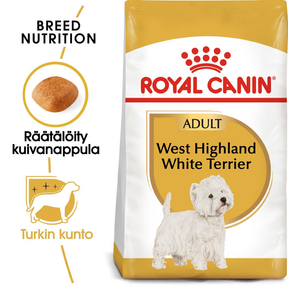 Royal Canin West Highland White Terrier koiralle 3 kg